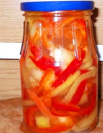 Салат на зиму из перца